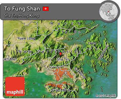 Satellite Map of to Fung Shan