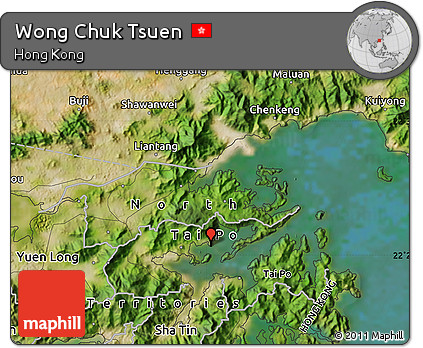 Satellite Map of Wong Chuk Tsuen
