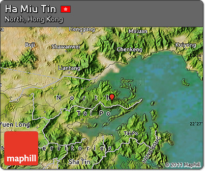 Satellite Map of Ha Miu Tin
