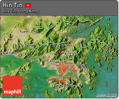 Satellite Map of Hin Tin
