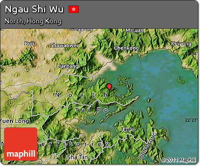 Satellite Map of Ngau Shi Wu