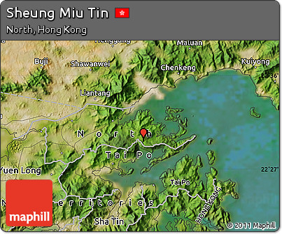 Satellite Map of Sheung Miu Tin