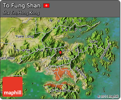 Satellite Map of to Fung Shan