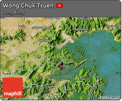 Satellite Map of Wong Chuk Tsuen