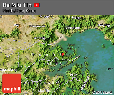 Satellite Map of Ha Miu Tin