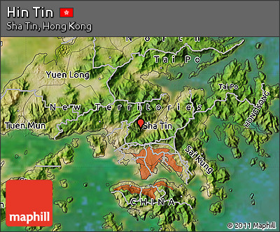 Satellite Map of Hin Tin