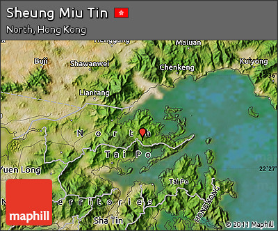 Satellite Map of Sheung Miu Tin