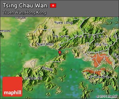 Satellite Map of Tsing Chau Wan