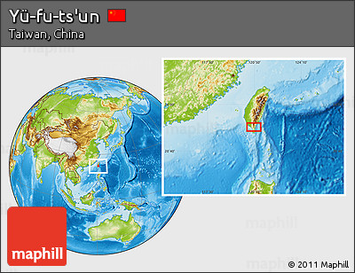 Physical Location Map of Yü-fu-ts'un