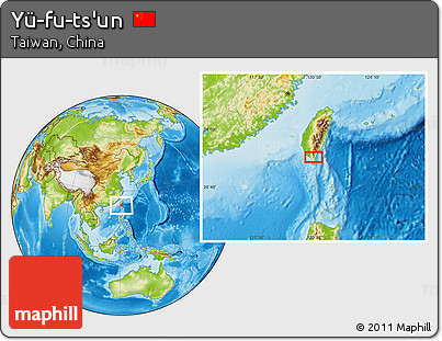 Physical Location Map of Yü-fu-ts'un
