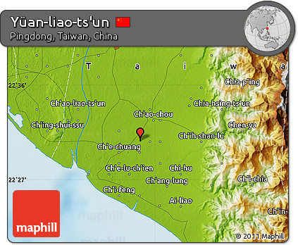 Physical Map of Yüan-liao-ts'un