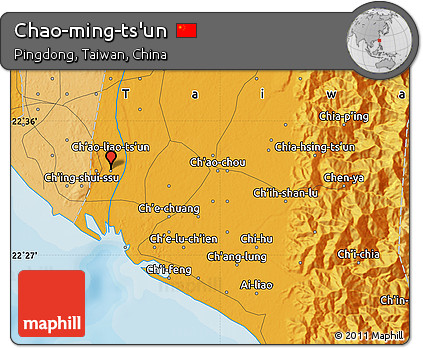 Political Map of Chao-ming-ts'un