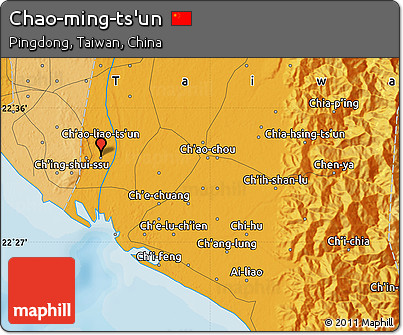 Political Map of Chao-ming-ts'un