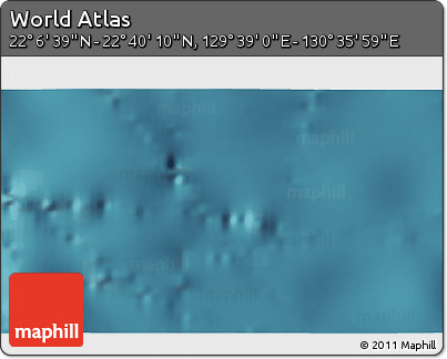 Satellite 3D Map of the Area around 22° 23' 25" N, 130° 7' 30" E