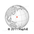 Outline Map of the Area around 22° 23' 25" N, 155° 37' 30" E, rectangular outline