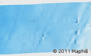 Physical 3D Map of the area around 22° 23' 25" N, 17° 46' 29" W