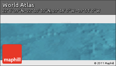 Satellite Panoramic Map of the Area around 22° 23' 25" N, 20° 19' 30" W