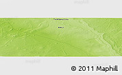 Physical Panoramic Map of the area around 22° 23' 25" N, 3° 19' 30" W