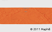 Political Panoramic Map of the area around 22° 23' 25" N, 3° 19' 30" W