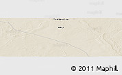 Shaded Relief Panoramic Map of the area around 22° 23' 25" N, 3° 19' 30" W