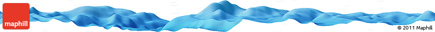 Shaded Relief Horizon Map of the Area around 22° 23' 25" N, 44° 58' 30" W Shaded Relief Horizon Map of the Area around 22° 23' 25" N, 44° 58' 30" W