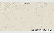Shaded Relief 3D Map of the area around 22° 23' 25" N, 4° 10' 30" W