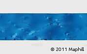 Physical Panoramic Map of the area around 22° 23' 25" N, 60° 16' 29" W