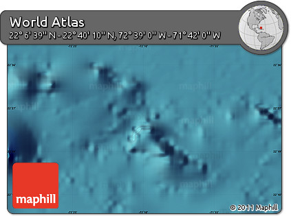 Satellite Map of the Area around 22° 23' 25" N, 72° 10' 30" W