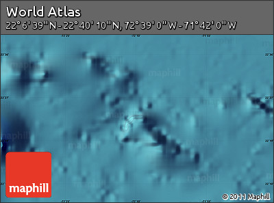 Satellite Map of the Area around 22° 23' 25" N, 72° 10' 30" W