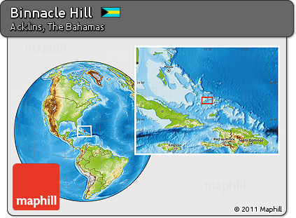 Physical Location Map of Binnacle Hill