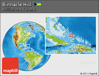 Physical Location Map of Binnacle Hill