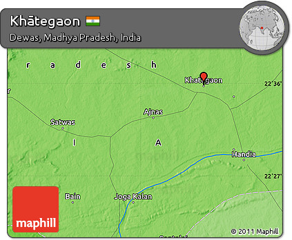 Political Map of Khātegaon
