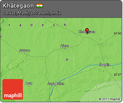 Political Map of Khātegaon