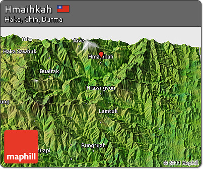 Satellite 3D Map of Hmaihkah