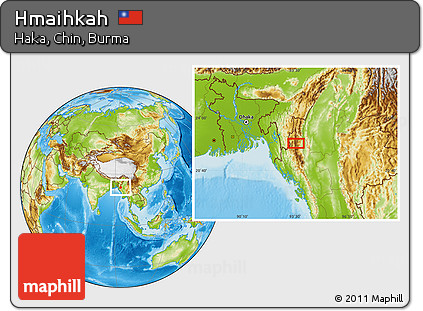 Physical Location Map of Hmaihkah