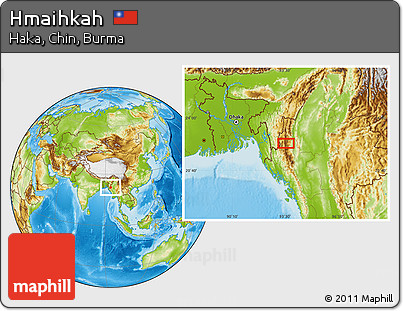 Physical Location Map of Hmaihkah