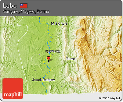 Physical 3D Map of Labo