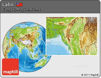 Physical Location Map of Labo