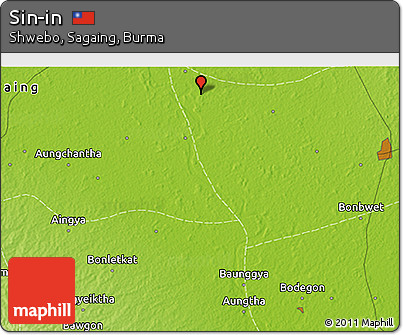 Physical 3D Map of Sin-in