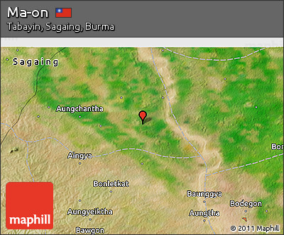 Satellite 3D Map of Ma-on