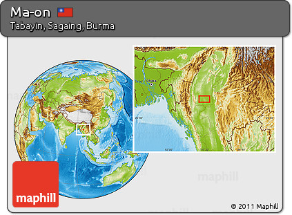 Physical Location Map of Ma-on