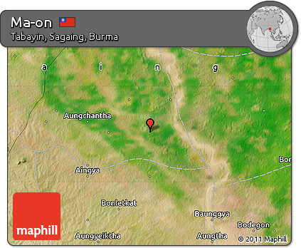 Satellite Map of Ma-on