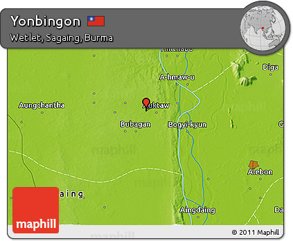 Physical 3D Map of Yonbingon