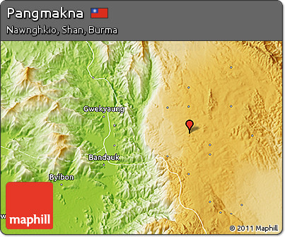 Physical 3D Map of Pangmakna