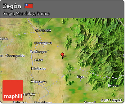 Satellite 3D Map of Zegôn