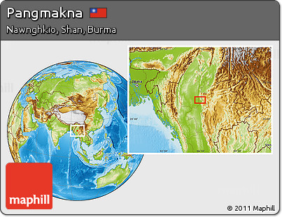 Physical Location Map of Pangmakna