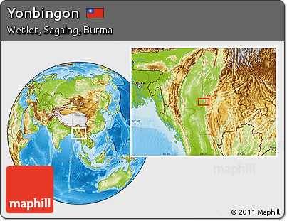 Physical Location Map of Yonbingon