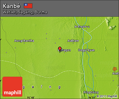 Physical Map of Kanbè
