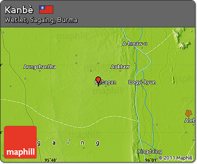 Physical Map of Kanbè