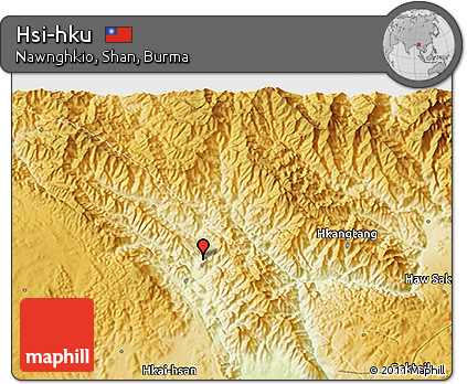 Physical 3D Map of Hsi-hku